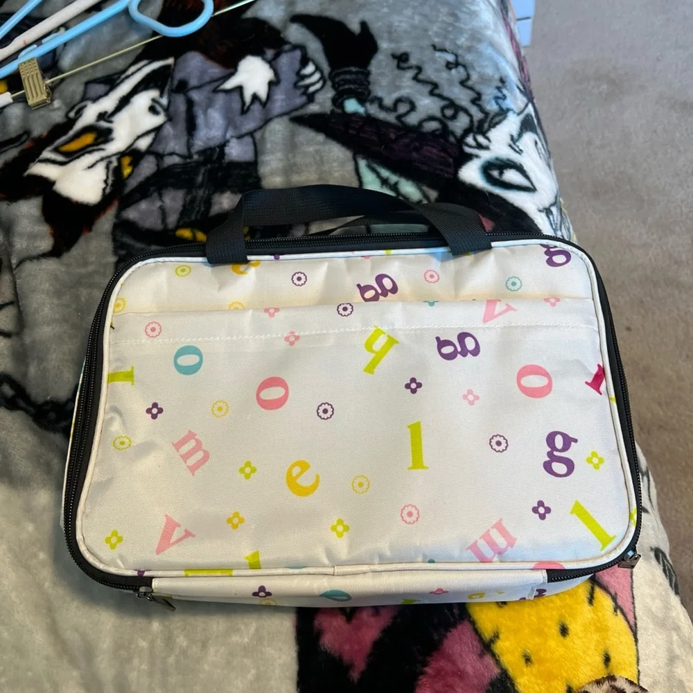 Colorful Alphabet Print Bag